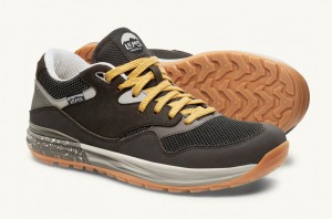 Dark Grey / Yellow Lems Trailhead Hiking Shoes - EOO-04399