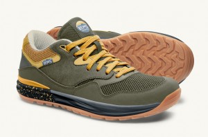 Olive / Yellow Lems Trailhead Hiking Shoes - GQL-23361