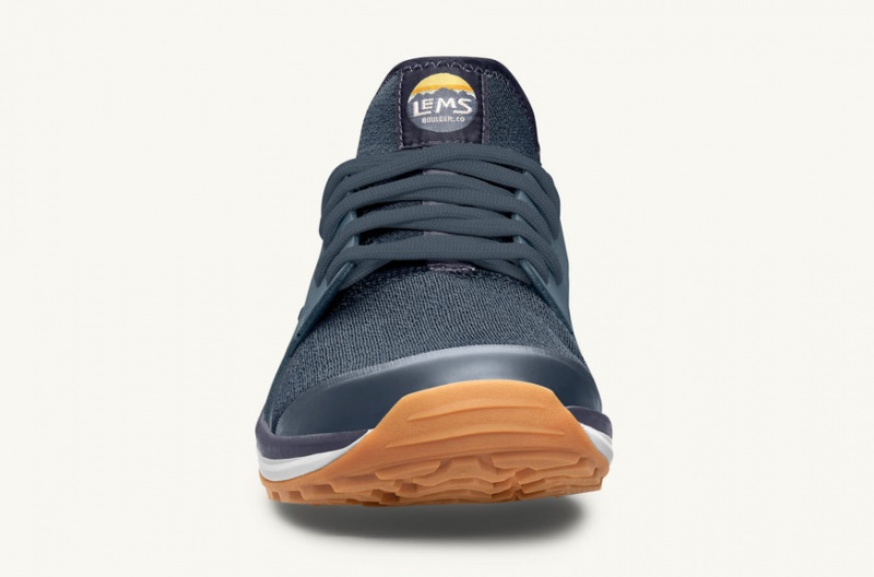 Dark Blue Lems Mesa Canada Men's Sneakers - BMF-31982