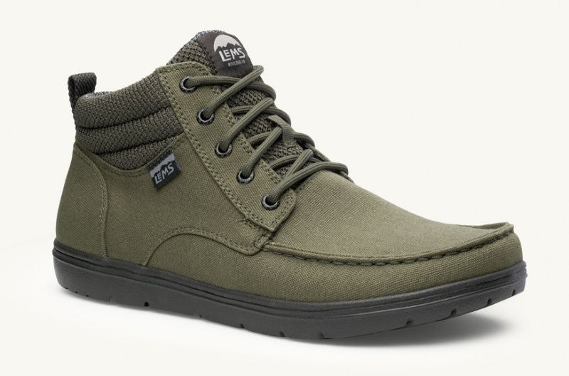 Green Lems Boulder Boot Mid Vegan Canada Men's Boots - EDM-76518